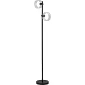 Osram Decor Circle Vloer LED Vloerlamp, Zwart Acryl, 17W, 930lm, CCT 3000-6500K, CLICKCCT