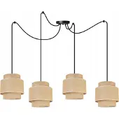 Light11 HOME Hanglamp, plafondlamp, lampenkap, boho-stijl, jute