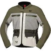 IXS Venture-BigAir 1.0 Olijfgroen Textiele Motorjas Maat M