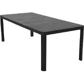 Lesli Living Tafel Buiten Tuin Castilla 2.0 Negro 220x100cm