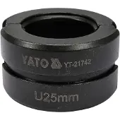 YATO U-profiel matrijs 25mm voor PEX-AL-PEX knelkoppelingen