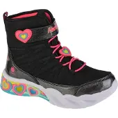 SKECHERS Sweetheart Lights 302661L-BKHP, voor meisje, Zwart, Laarzen,Sneeuw laarzen, maat: 32