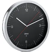 Blomus Wandklok Blomus Crono RVS Zwart