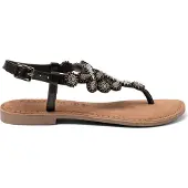 Lazamani Teenslipper grijs / zwart