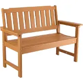 Vevor Tuinbank Tuinmeubelen Banken 128 cm 363 kg Draagvermogen voor 2-3 personen