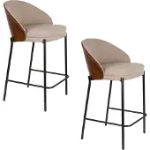 Dutchbone barkruk (set van 2) Rodin