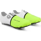 Gripgrab - Windproof Hi-Vis Wielren Toe Covers Teenwarmers Overschoenen Winddicht voor Racefietsschoenen - Geel Hi-Vis - Unisex - Maat XXL/XXXL (46-49)