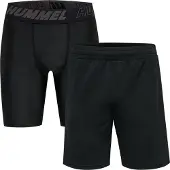 Hummel Sportbroek 'Topaz' zwart / wit