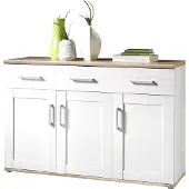 HBZ-Meble Romance dressoir van gelamineerd hout Sibiu lariks/San Remo licht 140x88cm