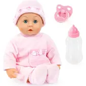 Bayer - Doll - First Word Baby soft pink 38cm (93824CK)