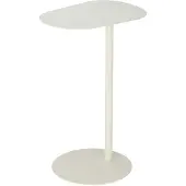 Home Styling Collection Bijzettafel organisch wit 35x53cm wit Metaal Tafel