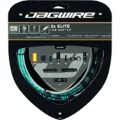 Jagwire Kabels & Jackets Kit 2x Elite Link Shift Kit Blauw