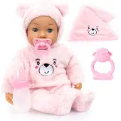 Bayer Piccolina Magic Tears 42 Cm (94230aa) Doll Roze Kinderen