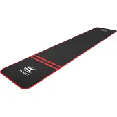 Target darts Darts World Champions Professionele Dartsmat Rood - Officieel Vollengte Oche Systeem - Antislip Vloerbescherming - Nylon Tapijtweefsel met Rubberen Onderlaag - 2kg