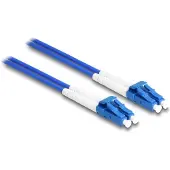 DeLOCK Fiber Optical Cable with metal armouring LC Duplex to LC Duplex Singlemode OS2 2 m