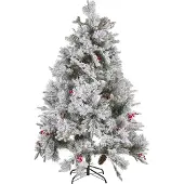 Beliani MASALA - Kerstboom - Wit - 180 cm - Synthetisch materiaal