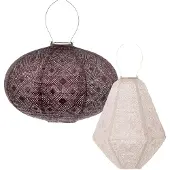 Lumiz Solar Lampion - Tuinverlichting - San Blas Set - 2 stuks