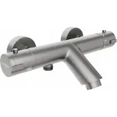 Mexen Kai thermostatische badkraan, grafiet - 77300-66