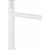 Mexen Elba One hoge wastafel kraan, wit - 74111-20