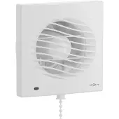 Mexen DXS 100 badkamer ventilator, trekkoordschakelaar, wit - W9603-100K-00