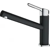 Franke kraan URBAN met vaste uitloop in de kleur ONYX / Keukenkraan / Éénhendelmengkraan