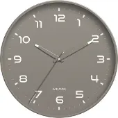 Karlsson Orgullo classic Wandklok | Ø40cm | Dark grijs