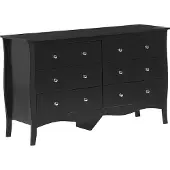 Beliani WINCHESTER - Commode - Zwart - MDF