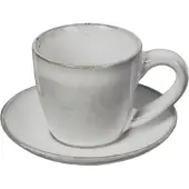 Broste Copenhagen Nordic Sand espressokopje met schotel 5 cl