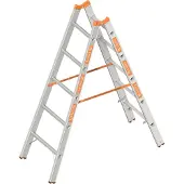 Layher Topic 1039, steigertrap met 2x5 sporten