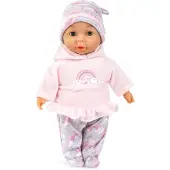 Bayer Design 92802BM Baby-pop "My First Baby", zachte body, gesloten oogjes, handzaam formaat van 28 cm
