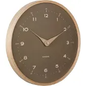 Karlsson Osado Dome Wandklok | Ø30cm | Moss groen