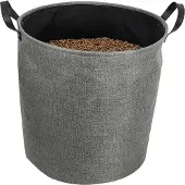Eda Plastiques vilttas voor pellets, 60 liter, donkergrijs