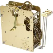 Hermle Ketting uurwerk 241-030, 8-daags, Slingerlengte 45cm, Slag op gong