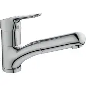 Ideal standard CeraFlex - Keukenkraan met uittrekbare handdouche, BlueStart, chroom BC143AA