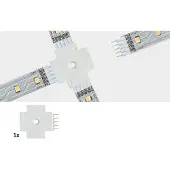 Paulmann 70617 70617 X-verbinder 144 W (max) Kunststof (l x b x h) 3.2 x 2.8 x 0.6 cm Piece 1 stuk(s)
