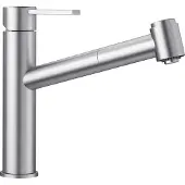 BLANCO Ambis-S roestvrij staal geborsteld/inox brossé LD/BP