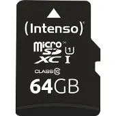 Ginza.se Premium microSDXC-kaart 64 GB Class 10, UHS-I Incl. SD-adapter