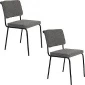 Zuiver Stoel Buddy Chair Black