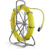 Vevor glasvezel kabelhaspel 152 m Ø6,3 mm glasvezelstang