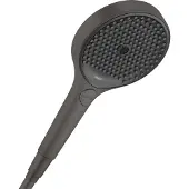 Hansgrohe Handdouche rainfinity 130 3jet geborsteld zwart chroom