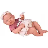 MuÑecas Antonio Juan Read Born Read C/backpack Doll Wit Kinderen