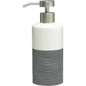 Sealskin Zeepdispenser Doppio porselein grijs