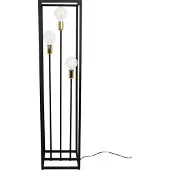 Light11 HOME Zwarte Metalen Vloerlamp, 130 Cm