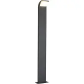 LUCANDE LED tuinpadverlichting - tuinlamp Tinna, zwart, Aluminium, Modern, LED buitenlamp