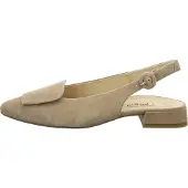 Paul green Ballerina met riempjes beige