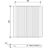 Diederichs DCI0204 Interieurfilter