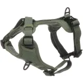 Flamingo Hond Harnas Cami Groen S 31-49cm 40-60cm 20mm
