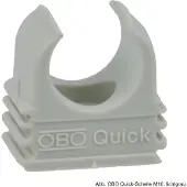 Obo Bettermann 2149010-100 Buisklem Grijs 100 stuk(s)