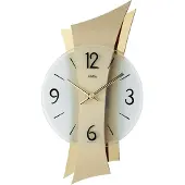 AMS quartz wandklok, met quartz uurwerk, afmetingen 23x43x6 cm, modelnummer 9397