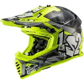 LS2 MX437 Fast Evo II Mini Crusher Motorcrosshelm voor kinderen